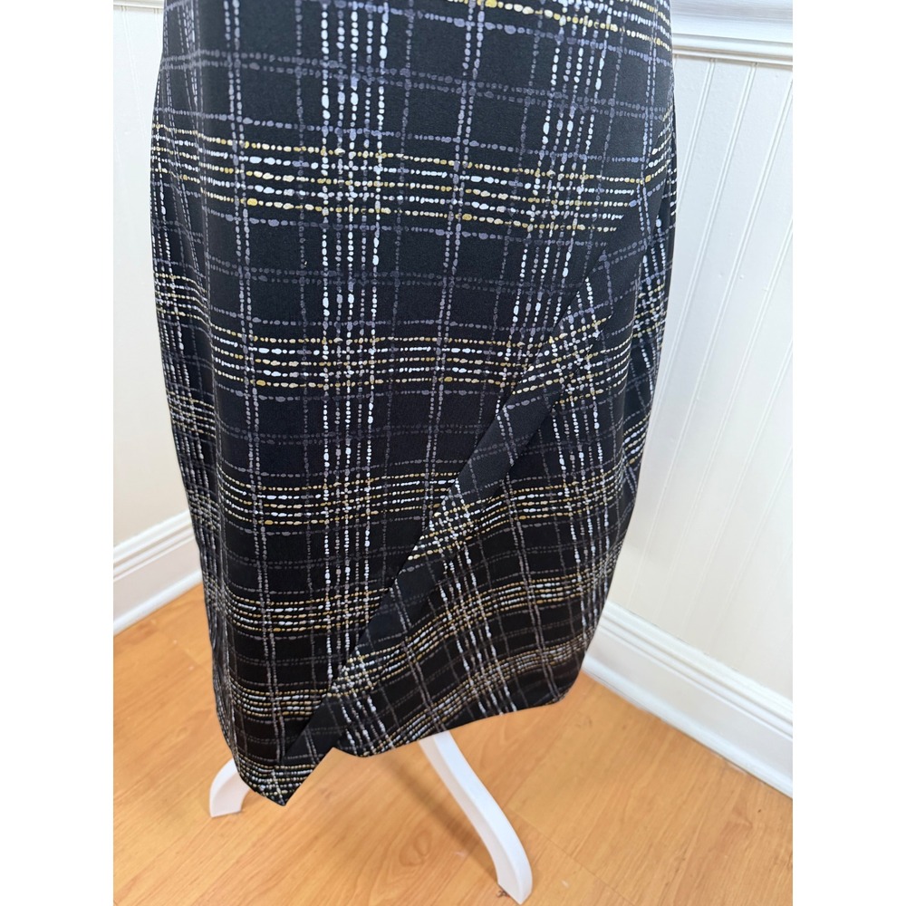 Tommy Hilfiger Plaid Sheath Dress‎ Womens Size 10 Sleeveless Career Office NWOT - Picture 7 of 8